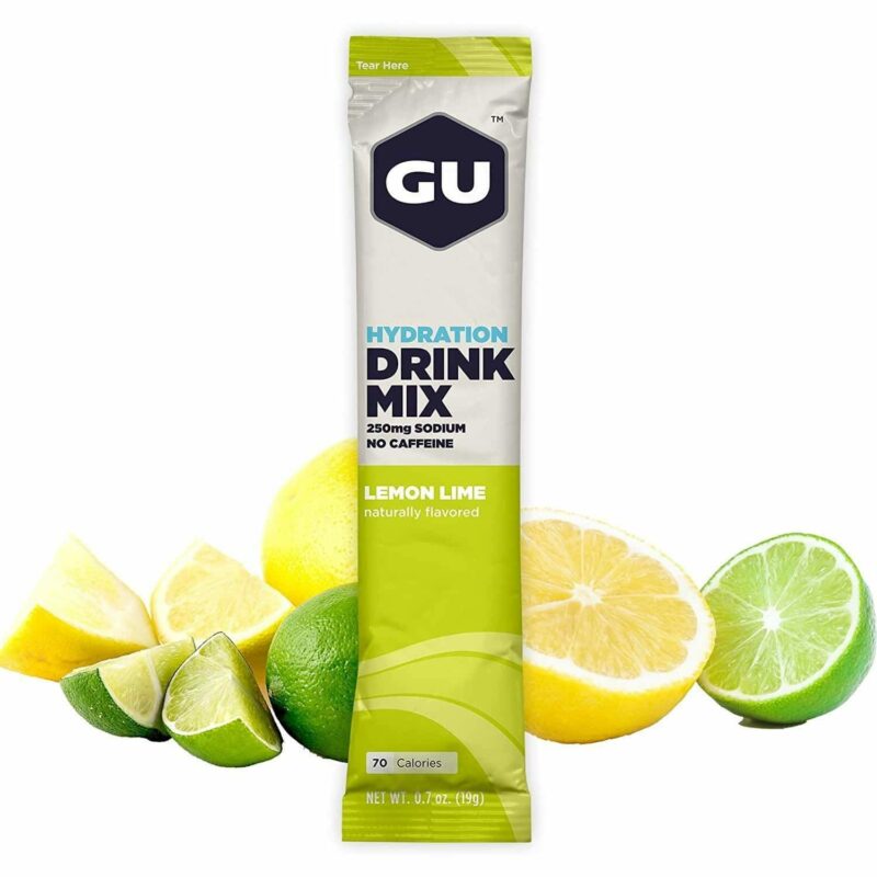 gu hydration drink mix lemon lime