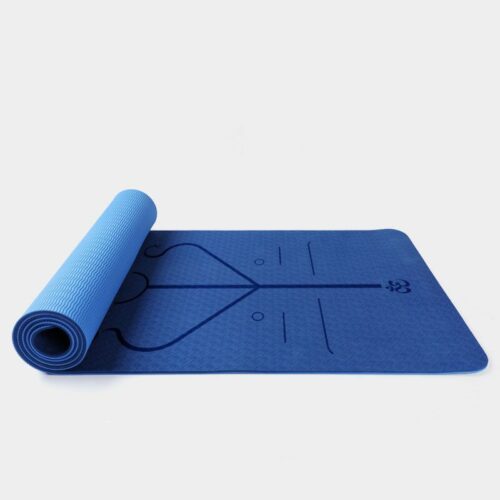 Thảm định tuyến TPE Body Line Yoga Mat (6mm) - YCB -  Thảm tập 2