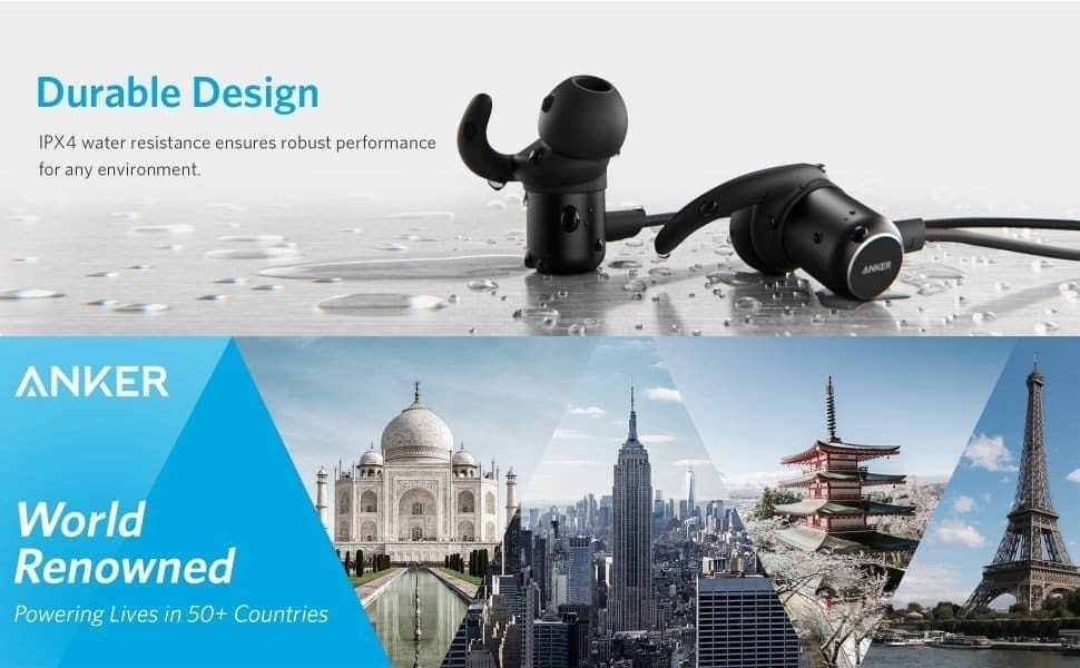 Tai nghe thể thao Bluetooth Anker SoundBuds Slim