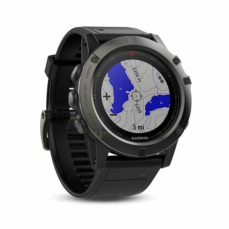 Đồng hồ thể thao Multi-Sport GPS Garmin fenix 5X Sapphire (Đen, 51mm)