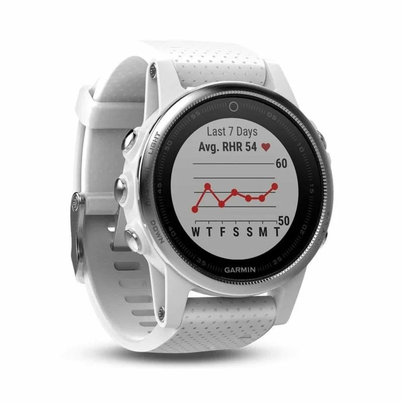 dong ho gps multisport garmin fenix 5s carrara white 02