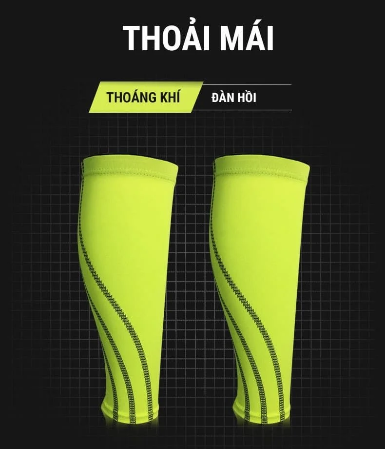 vo bo ong chan compression leg sleeve LS01 chi tiet 05 Bó ống chân thể thao YCB Leg Compression LS01 - YCB.vn