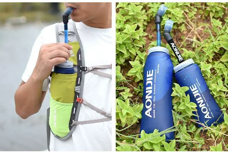 binh nuoc deo tpu aonijie ac006 16 Bình nước dẻo TPU có vòi hút soft flask Aonijie (350ml/600ml) - YCB.vn