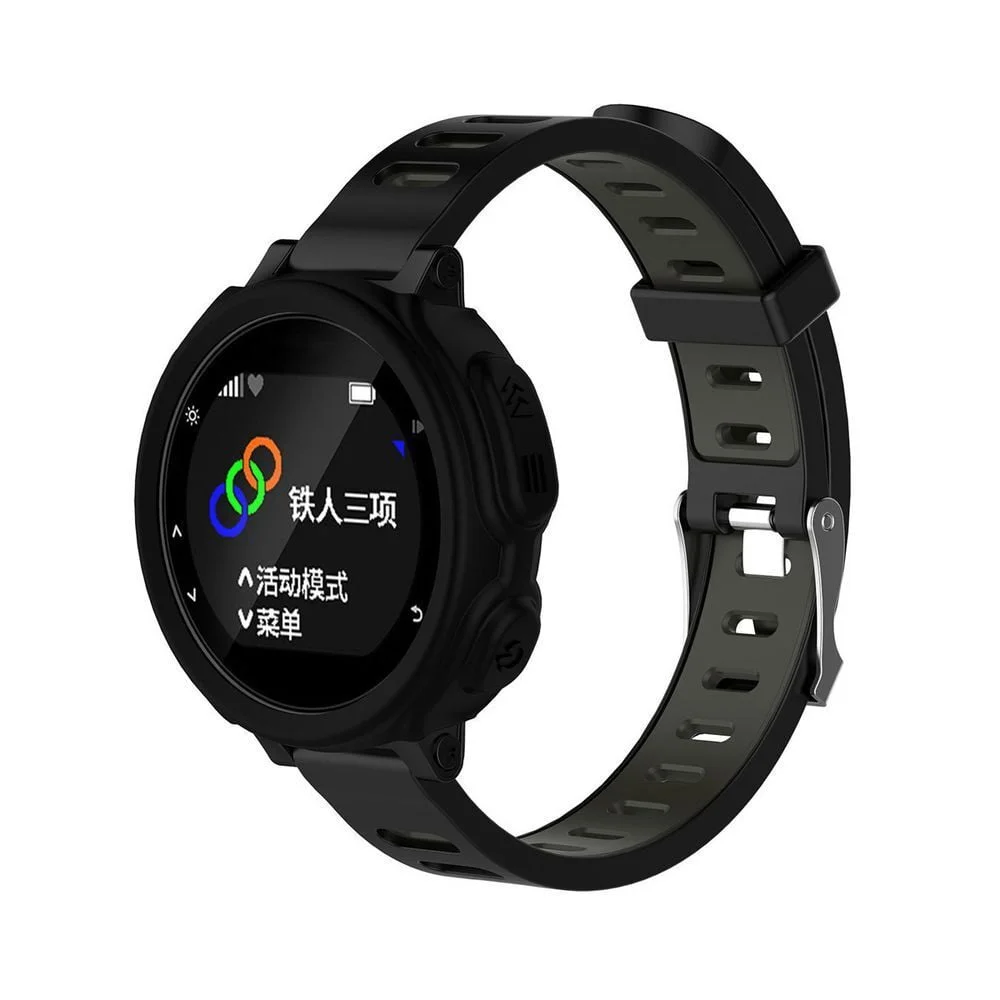 case dong ho silicon garmin forerunner 235 735xt 003 Case đồng hồ silicon cho Garmin Forerunner 235 / 735XT - YCB.vn