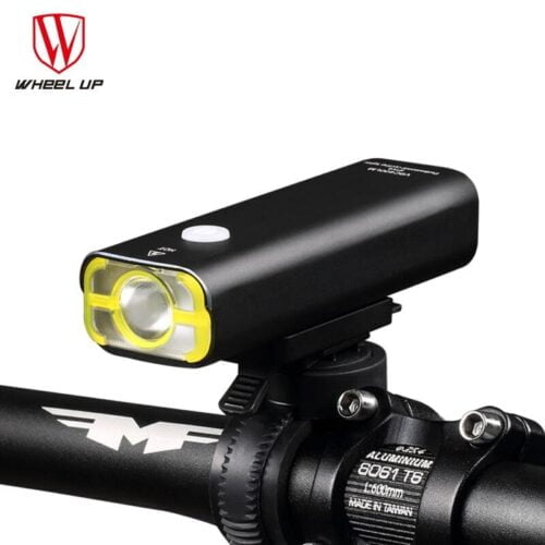 Đèn LED xe đạp trước pin sạc, chống nước Wheel Up V9C-400 - YCB -  Đèn Xe Đạp