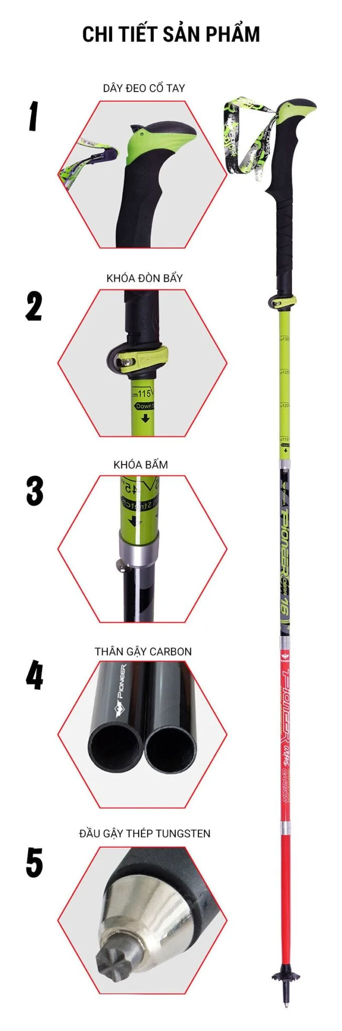 gậy leo núi carbon dạng gấp z-pole pioneer cobra 16 (pl-10) 1 gay leo nui z pole carbon pioneer cobra 16 016 Gậy leo núi carbon dạng gấp Z-pole Pioneer Cobra 16 (PL-10) - YCB.vn