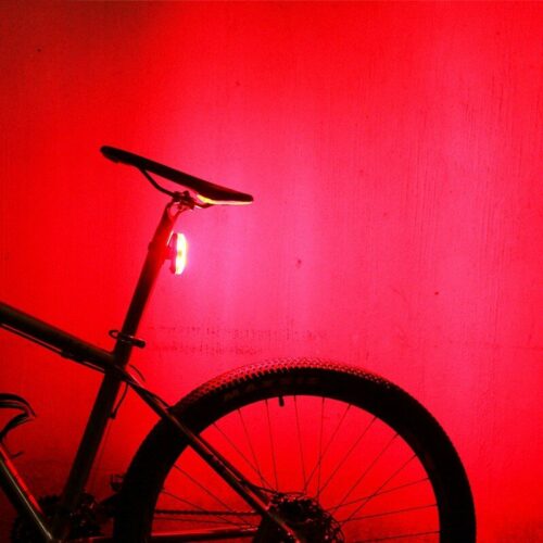 Đèn hậu xe đạp pin sạc usb chống nước Wheel Up - YCB -  Đèn Xe Đạp 2