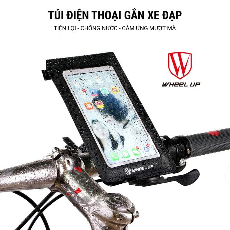 tui dung dien thoai chong nuoc gan xe dap wheelup 006 Túi đựng điện thoại chống nước gắn xe đạp Wheel Up - YCB.vn