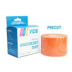 Băng dán cơ YCB Kinesiology Tape PreCut khổ 5cm (cuộn 20 miếng cắt sẵn)