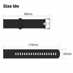 Dây đồng hồ Vivo3 Diamond - Garmin vivoactive 3 / Forerunner 245 / 645 (20mm)