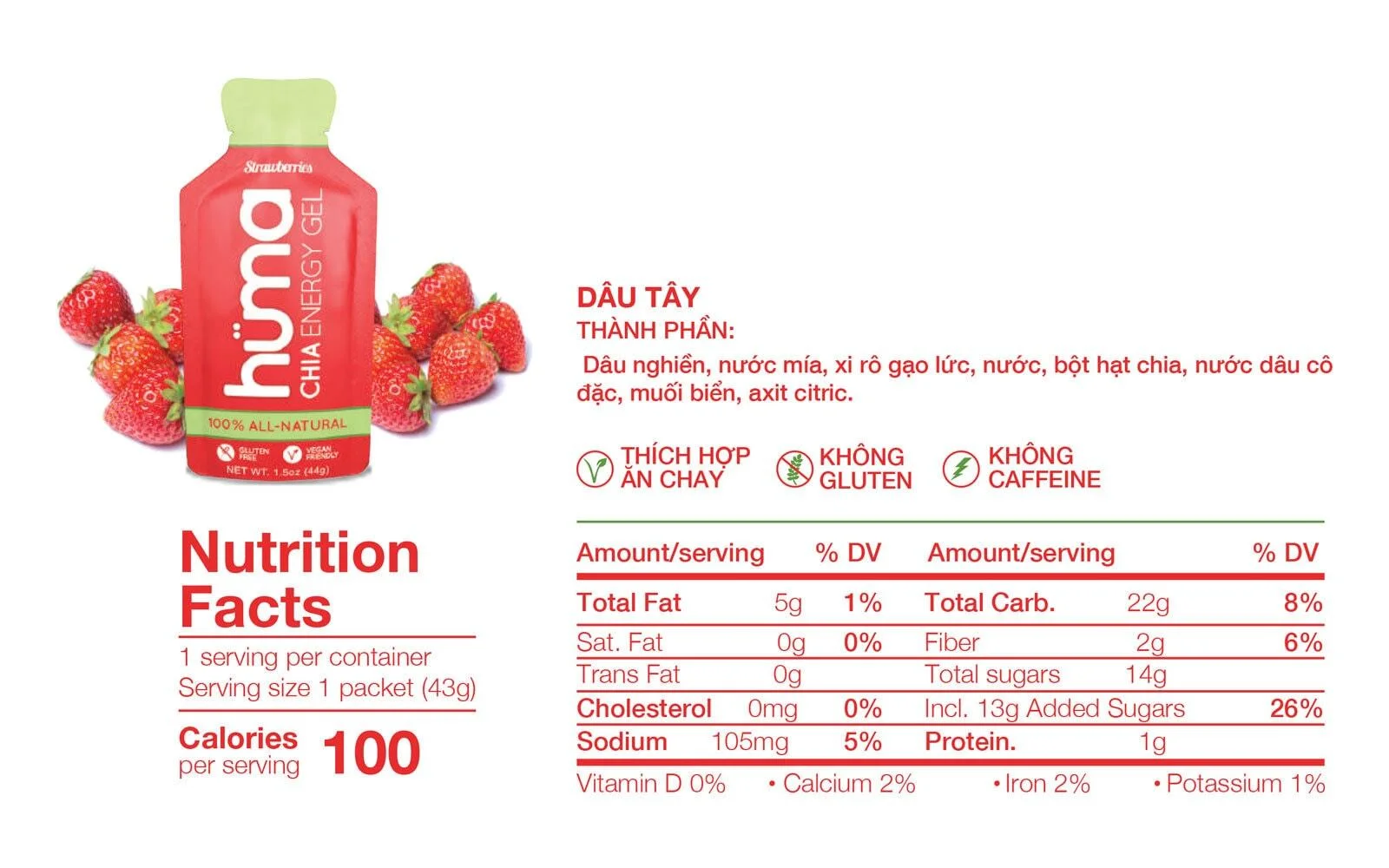 gel nang luong huma gel strawberries 3 - YCB.vn