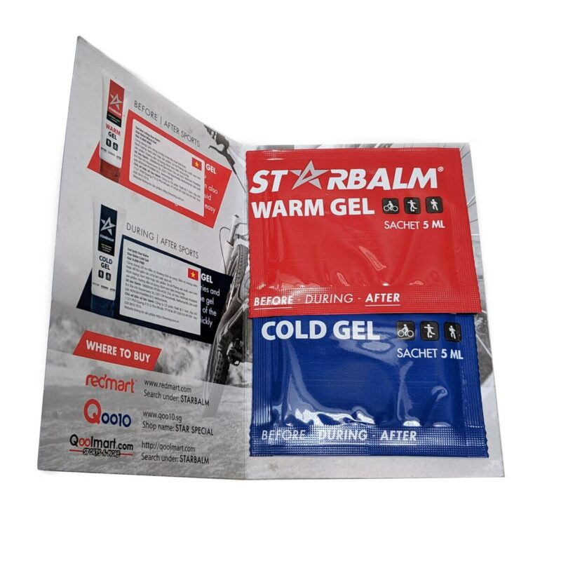 Combo gel nóng - lạnh STARBALM® Cold - Hot Gel (5ml + 5ml)
