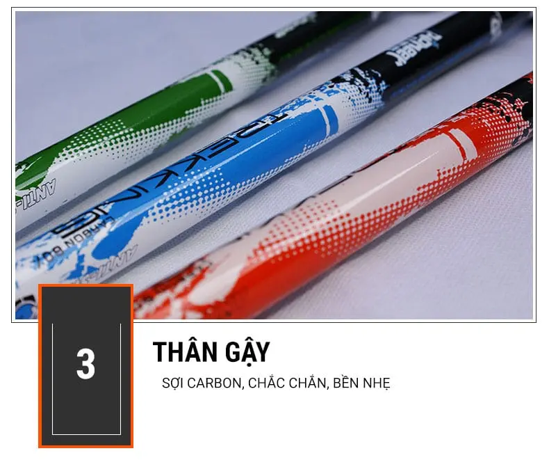 gay leo nui pioneer brave heart 1s pl 09 13 Gậy leo núi carbon chống sốc telescope Pioneer Brave Heart 1S (PL-09) - YCB.vn