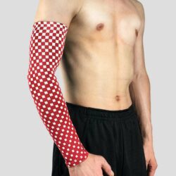 Ống tay thể thao Checked Arm Sleeve AS04