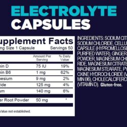 Viên muối điện giải GU Roctane Electrolyte Capsules (Hộp 50 viên)