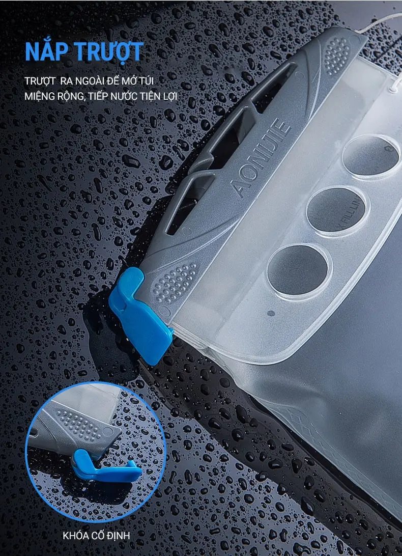 tui nuoc aonijie sd20 13 Túi nước thể thao Aonijie Hydration Bladder 1.5L (SD20) - YCB.vn