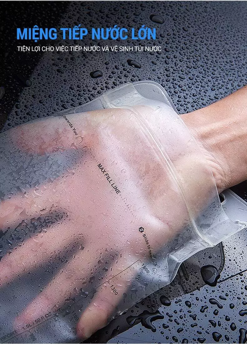 tui nuoc aonijie sd20 16 Túi nước thể thao Aonijie Hydration Bladder 1.5L (SD20) - YCB.vn