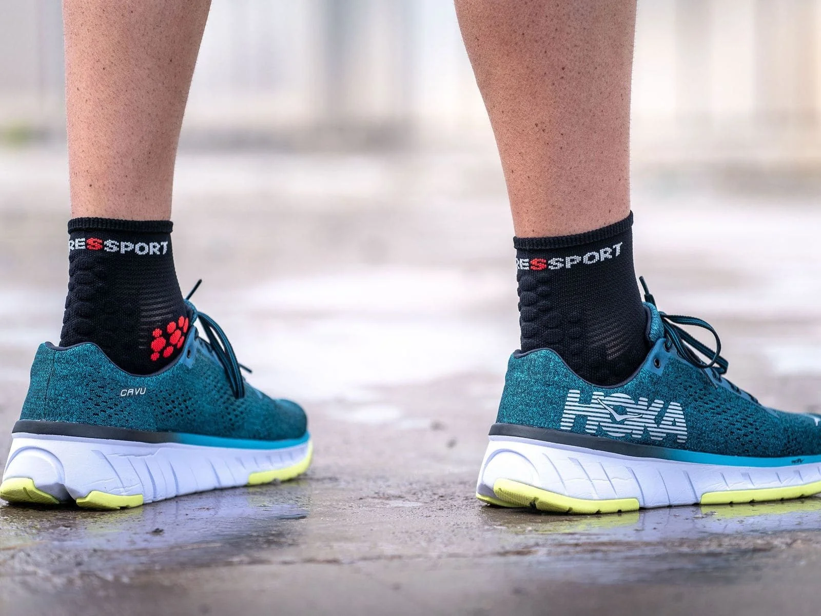 compressport pro racing socks run high 02 Vớ chạy bộ Compressport Pro Racing Socks V3.0 - Run High - YCB.vn