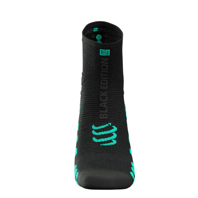 compressport pro racing socks v3.0 run high - black edition 2021 02