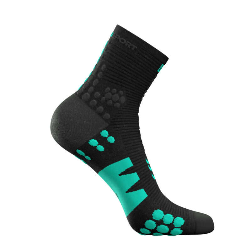 compressport pro racing socks v3.0 run high - black edition 2021 04