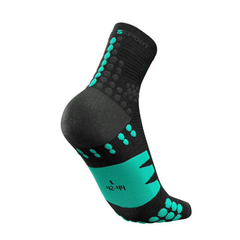 compressport pro racing socks v3.0 run high - black edition 2021 05