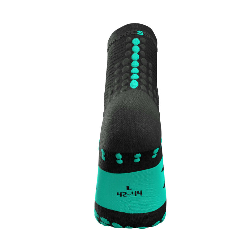 compressport pro racing socks v3.0 run high - black edition 2021 06