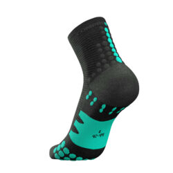 Vớ chạy bộ Compressport Pro Racing Socks V3.0 Run High - Black Edition