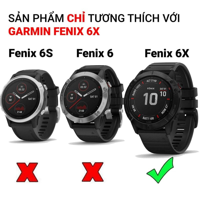case tpu fenix 6x 14 Case đồng hồ TPU cho Garmin Fenix 6X / 6X Pro - YCB.vn
