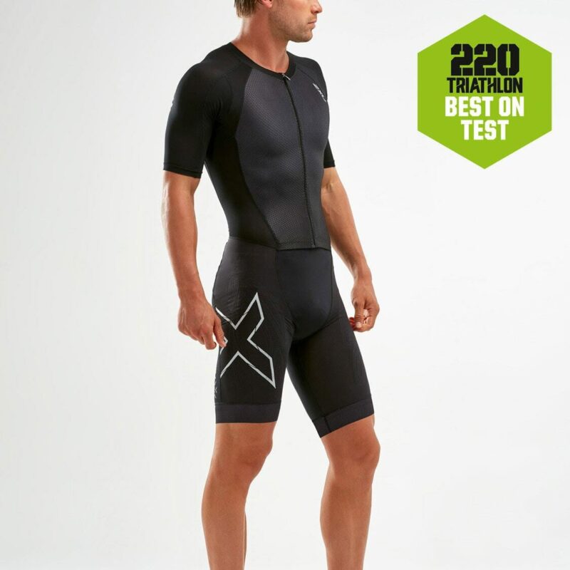 Bộ quần áo triathlon nam 2XU MCS Compression Full Zip Sleeved Trisuit