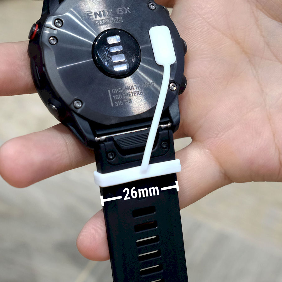 nut bit chan sac dong ho garmin kem day giu 51 Nút bịt bảo vệ chân sạc tích hợp dây giữ cho đồng hồ Garmin (combo 2 nút) - YCB.vn