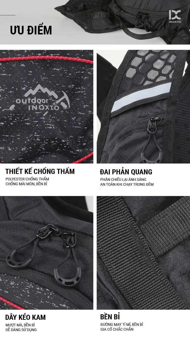 ba lô thể thao đa năng inoxto 12 (b020) 14 Ba lô thể thao đa năng INOXTO 12 (B020) - YCB.vn