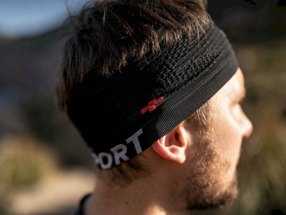 headband compressport on off 2020 black 06 Băng trán thể thao Compressport Headband On/Off - YCB.vn
