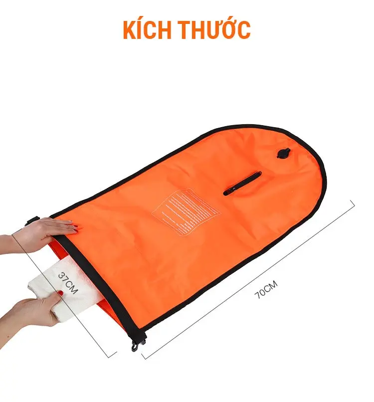Phao bơi biển open water Marjaqe Double Airbag (20L) 8 phao boi bien marjaqe double airbag 10 Phao bơi biển open water Marjaqe Double Airbag (20L) - YCB.vn