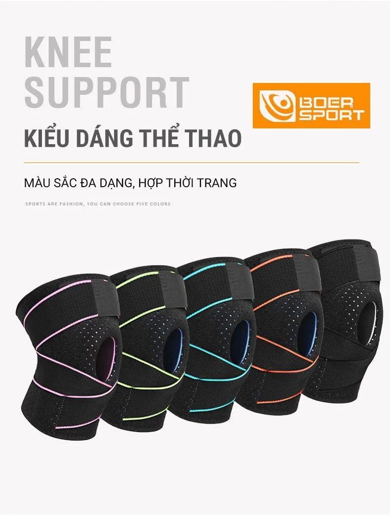 bang goi boer 19 Băng đai bảo vệ gối Boer Cross Belt KN03s - YCB.vn