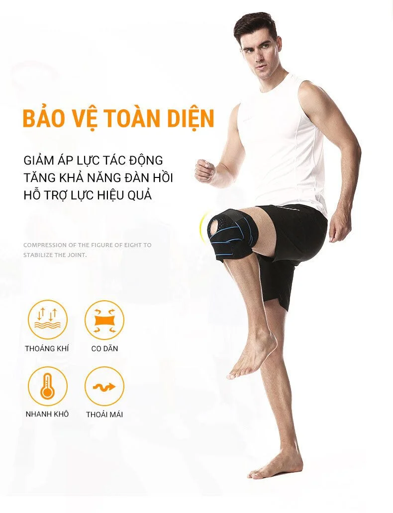 bang goi boer 7 Băng đai bảo vệ gối Boer Cross Belt KN03s - YCB.vn