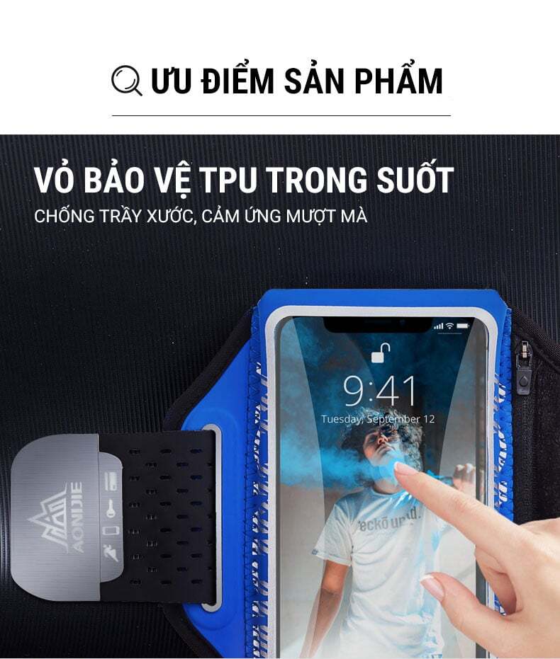 armband the thao chong nuoc 22 Armband thể thao Aonijie Sportie-band A7101 - YCB.vn