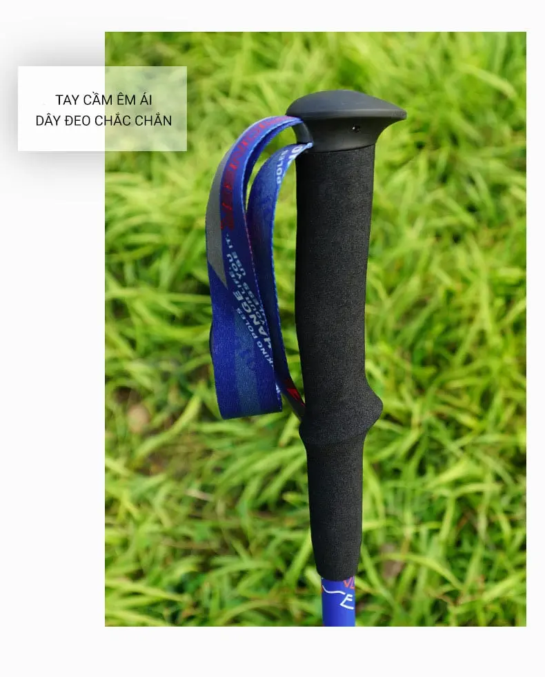 gay leo nui 18 Gậy leo núi carbon gấp Z-Pole Pioneer Trailblazer PL-18 (134 gram) - YCB.vn