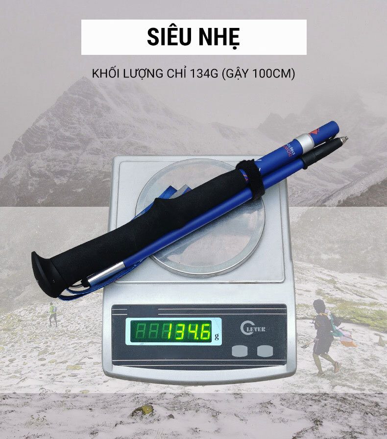 gay leo nui pl 18 17 Gậy leo núi carbon gấp Z-Pole Pioneer Trailblazer 2020 (134 gram) - YCB.vn