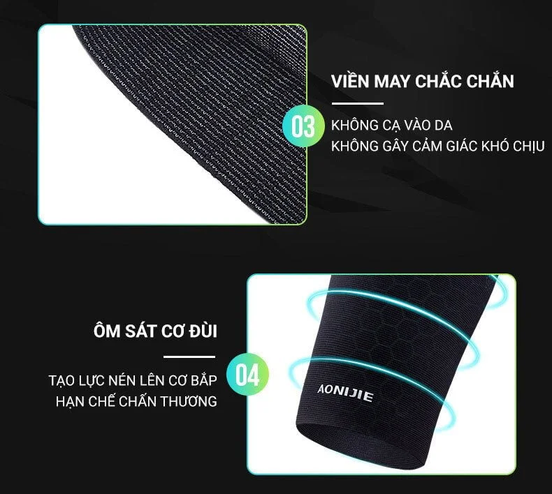 bo dui aonijie thigh compression ts03 17 1 Đai quấn bó cơ đùi Aonijie Thigh Sleeve Compression E4403 (TS03) - YCB.vn