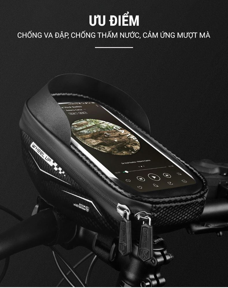 Túi điện thoại ghi đông xe đạp Wheel Up HBB-03 - YCB.vn