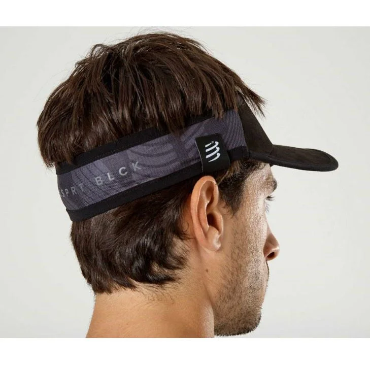 nón thể thao hở đầu compressport spiderweb ultralight visor - black edition 2020 1 visor compressport spiderweb ultralight 202003 Nón thể thao hở đầu Compressport Spiderweb Ultralight Visor - Black Edition 2020 - YCB.vn