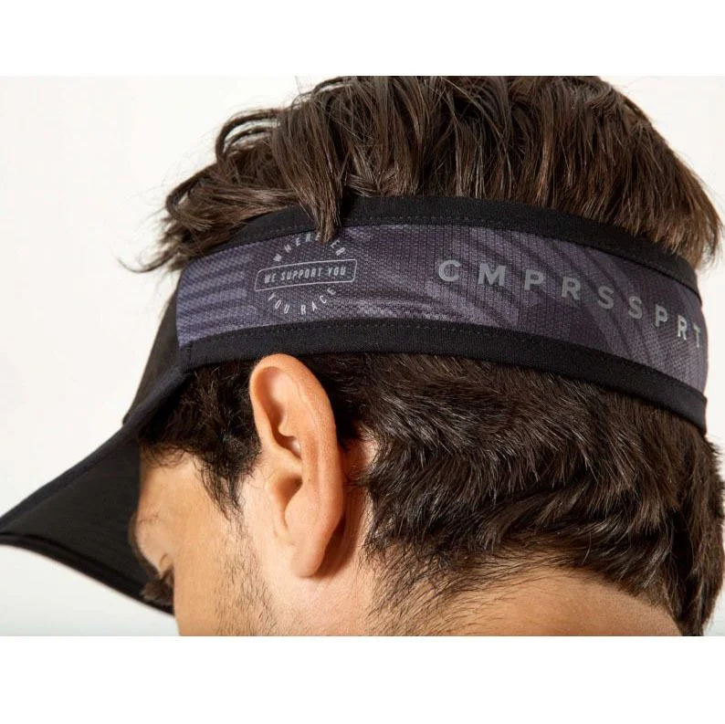 nón thể thao hở đầu compressport spiderweb ultralight visor - black edition 2020 2 visor compressport spiderweb ultralight 202004 Nón thể thao hở đầu Compressport Spiderweb Ultralight Visor - Black Edition 2020 - YCB.vn