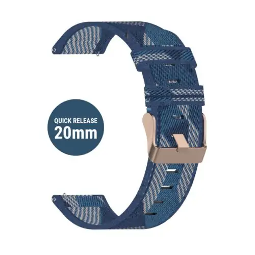 Dây đeo đồng hồ Graphite QR 20mm – Garmin Vivoactive 3, Forerunner 245 / 645 - YCB -  Dây Đeo Đồng Hồ