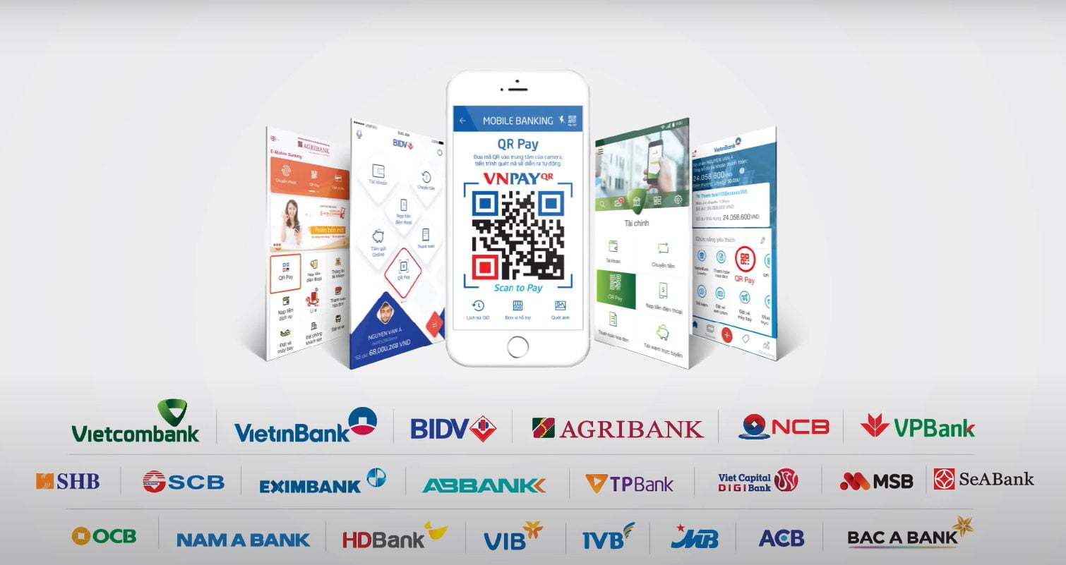 thanh toan vnpay Hướng dẫn thanh toán đơn hàng bằng VNPay (QR Code / Thẻ ATM / Thẻ VISA-MasterCard) - YCB.vn
