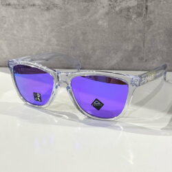 Kính mát Oakley Frogskins 0OO9245 Sapphire Iridium | Polished Clear (Asian Fit)