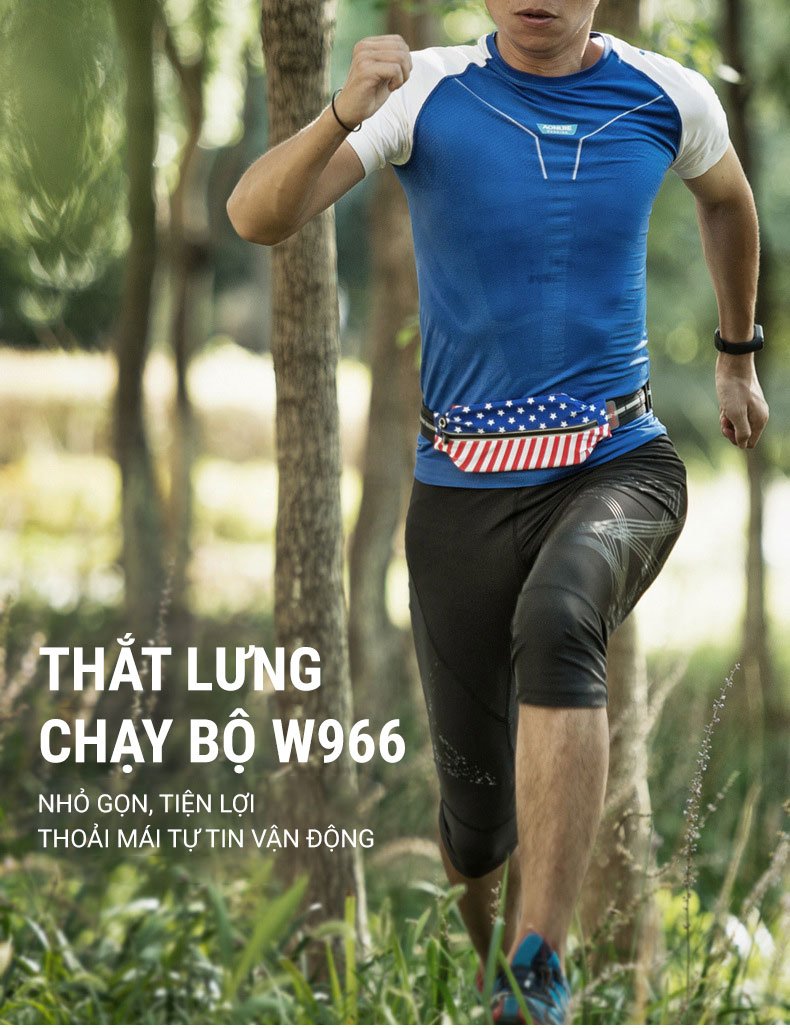 that lung chay bo phan quang 0028 Thắt lưng chạy bộ tích hợp dây đeo BIB Aonijie W966 - YCB.vn