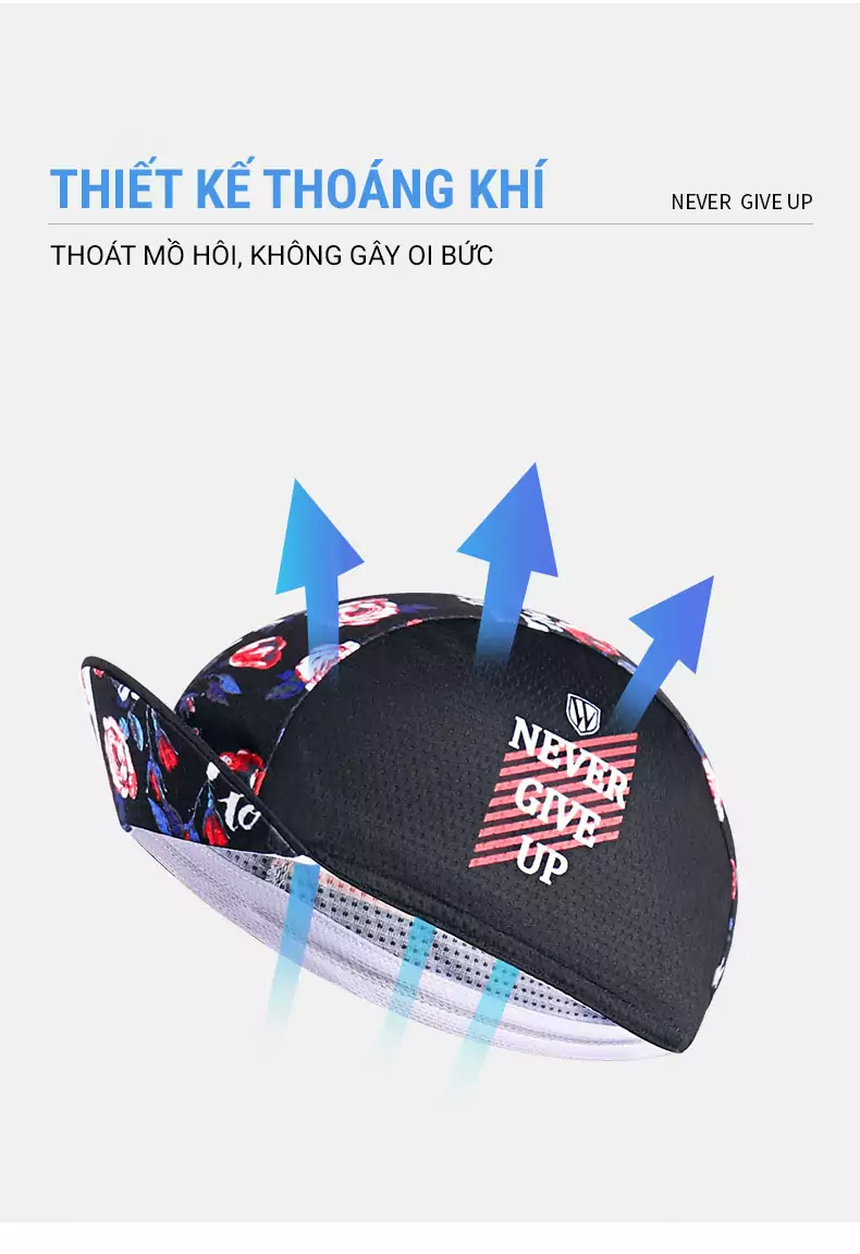 Nón Vải Xe Đạp Thể Thao Wheel Up H05 - YCB.vn