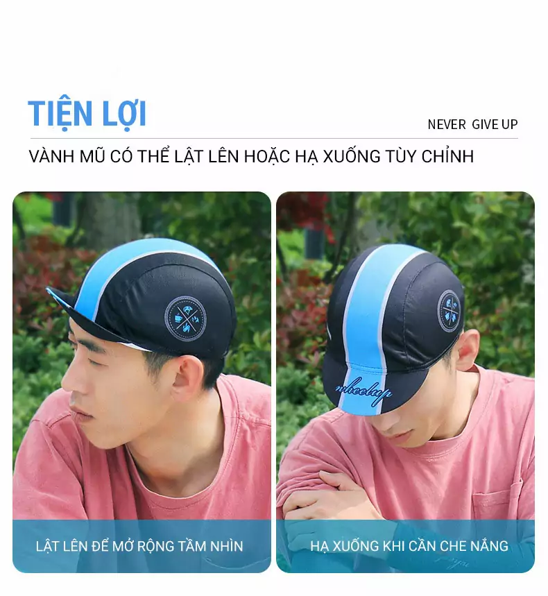 Nón Vải Xe Đạp Thể Thao Wheel Up H05 - YCB.vn