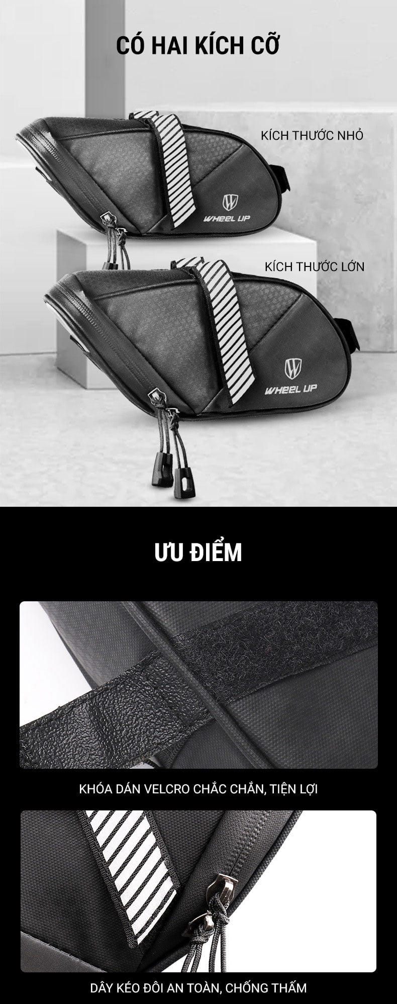 Túi yên chống nước Wheel Up (SB-05) - YCB.vn
