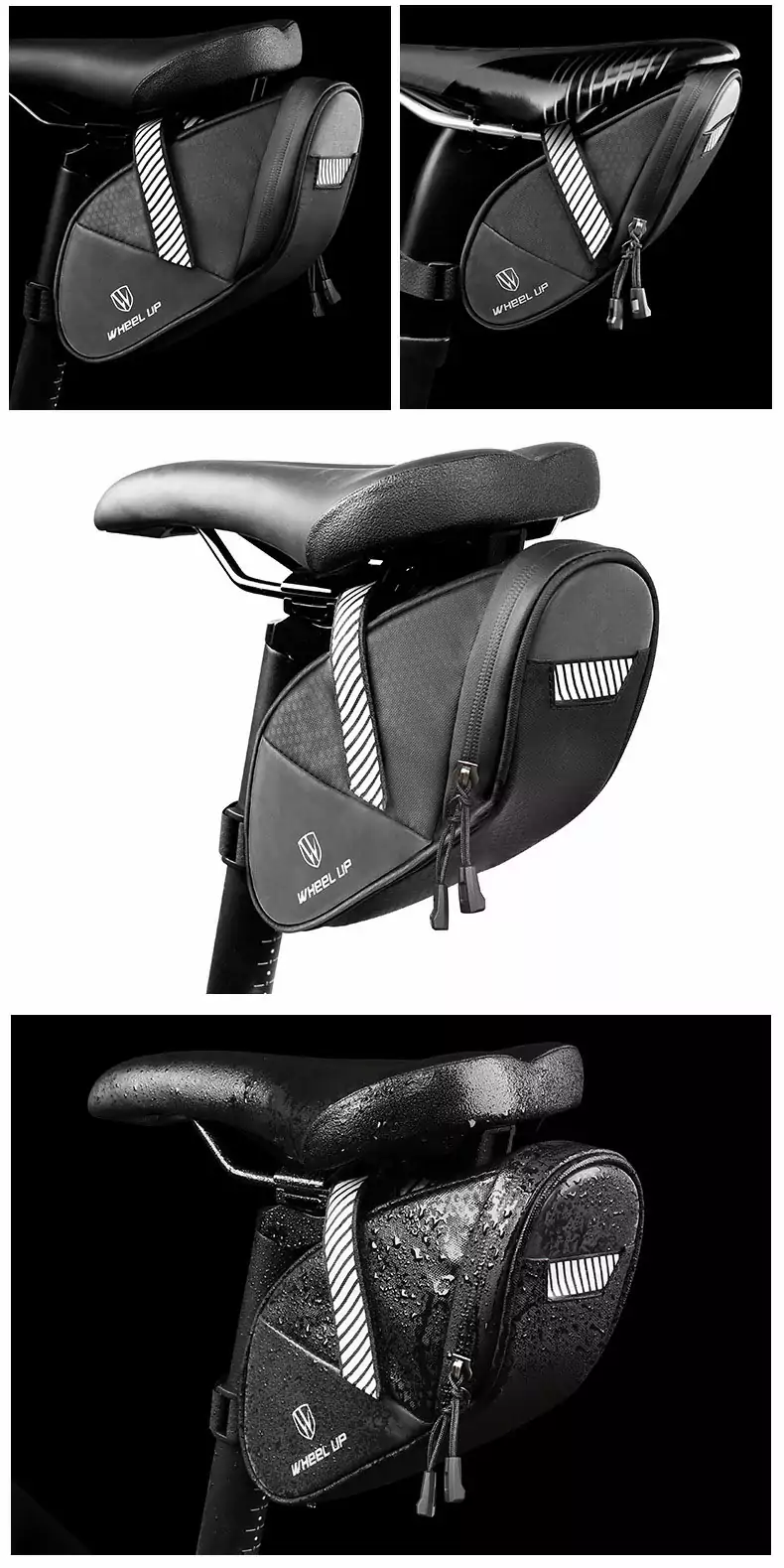 tui treo yen xe dap wheel up 013 1 Túi yên chống nước Wheel Up (SB-05) - YCB.vn